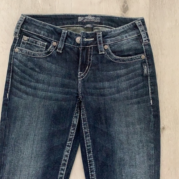 Silver Jeans Co | Aiko Bootcut Jeans Size‎ W 26/L 31 embroidered - Picture 11 of 16